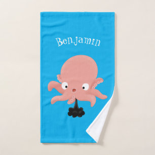 Humor de personalizado de pulpo de bebé de color r