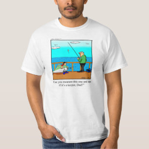 Humor de pesca de padre e hijo Regalo de camiseta 