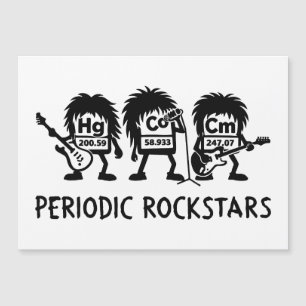 Humor de Química de Rockstars Periódicos