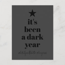 Humor de rehacer 2020 Árbol de Navidad negro festi