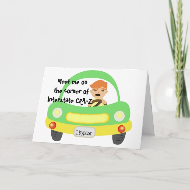 Humor de tarjeta de saludo (Anverso)