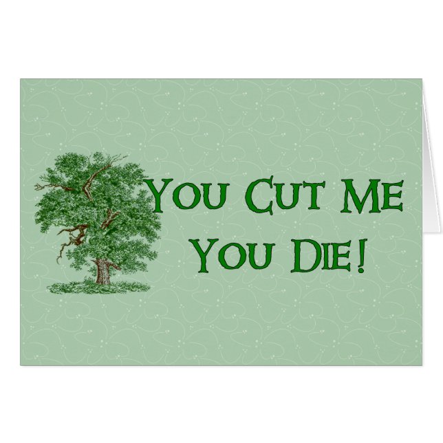 Humor del Día de la Tierra (Anverso (Horizontal))