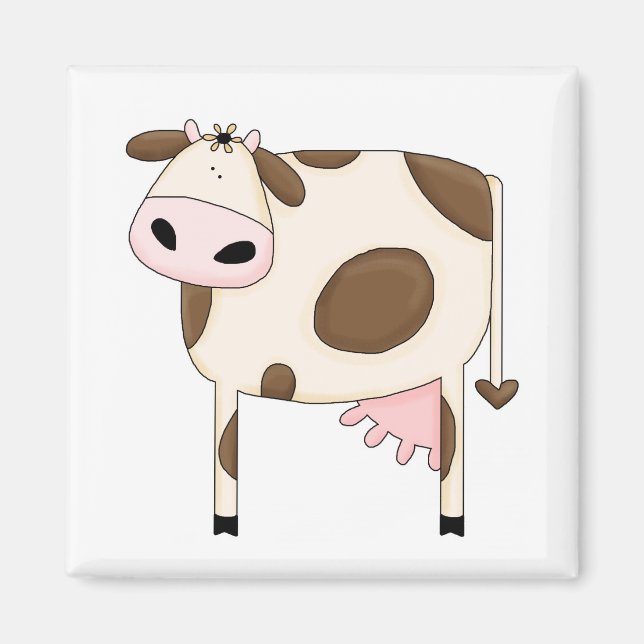 Humor del país, imán gracioso de vaca (Frente)