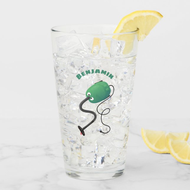 Humor del personalizado de aspiradora de cuajo (Reverso (hielo))