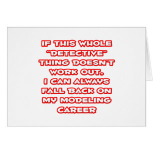 Humor detective... Modelización de la carrera