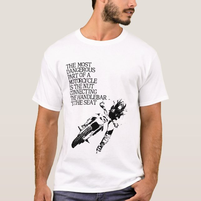 Humor divertido de la camiseta de la bici de la (Anverso)