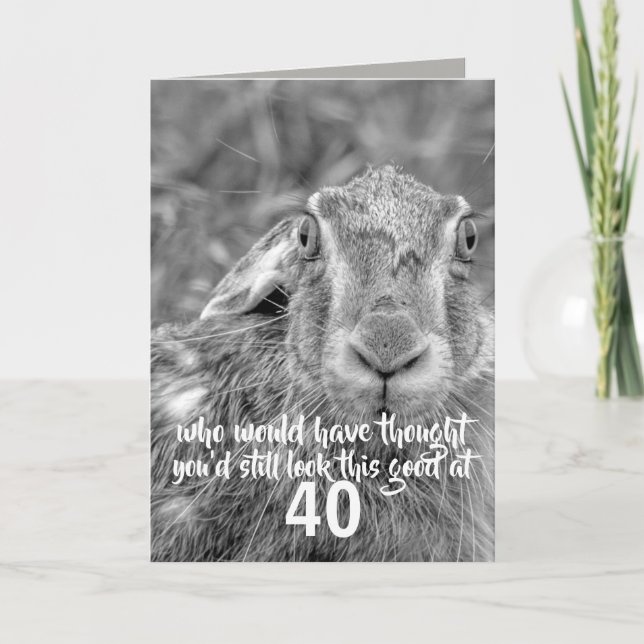 humor divertido de la tarjeta de cumpleaños de per (Anverso)
