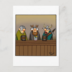 Humor divertido de vino postales "Spectickles"