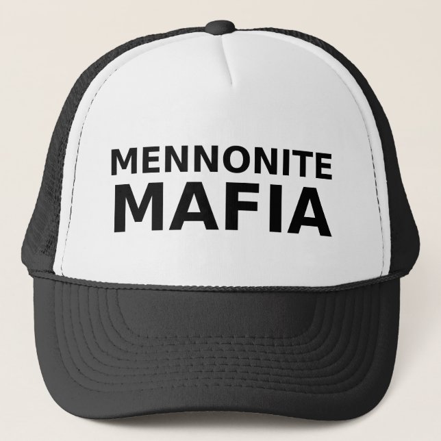 Humor divertido del gorra de la mafia de Mennonite (Anverso)
