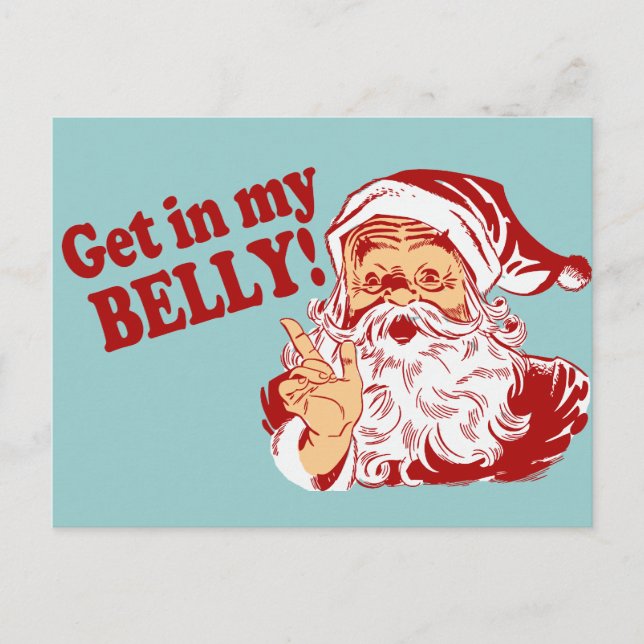 Humor divertido del navidad (Anverso)