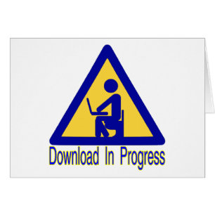Humor en curso del retrete de la transferencia