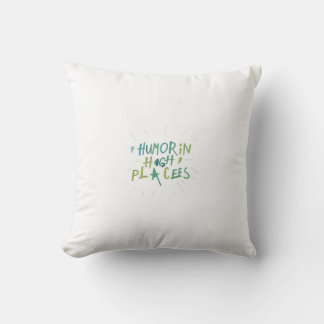 Humor en lugares altos de almohada polistora.