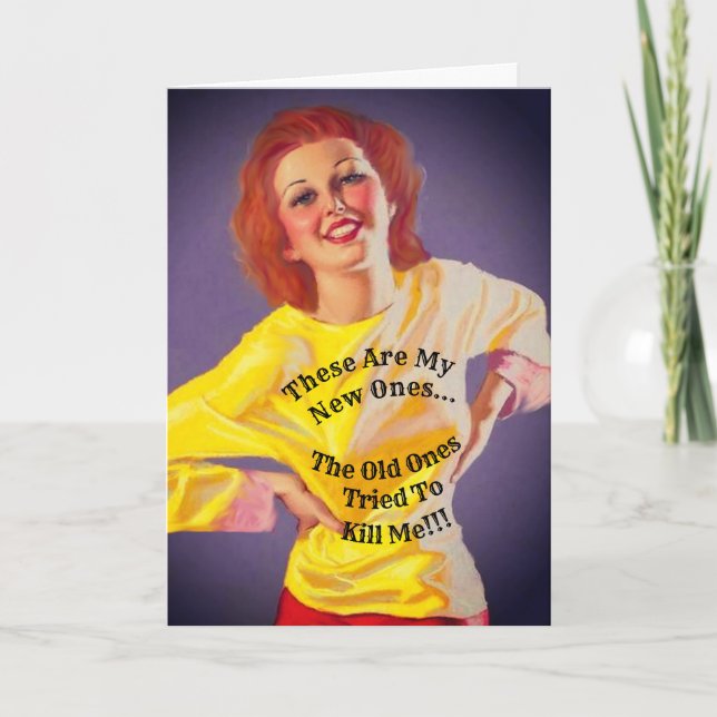 Humor frente a tarjeta de nota de la adversidad (Anverso)