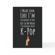 Humor K Pop de tarjetas Kpop divertidas