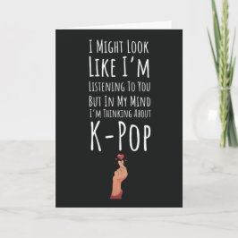 Humor K Pop de tarjetas Kpop divertidas