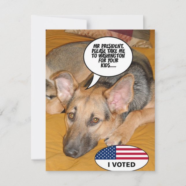 Humor Mascota/Whitehouse de Obama (Anverso)