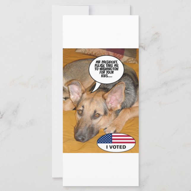 Humor Mascota/Whitehouse de Obama (Anverso)