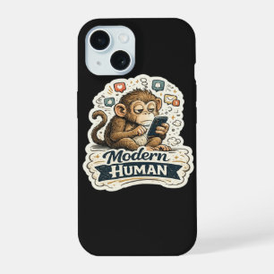 Humor Monstruo Humano Mono Teléfono Inteligente Re