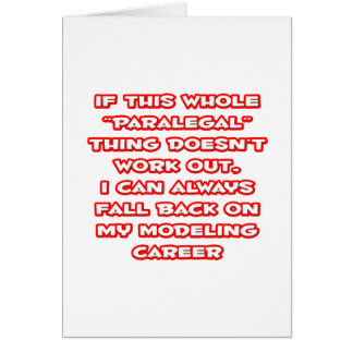 Humor Paralegal... Modelización de la carrera