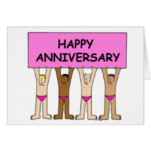 Humor Personalizado gay feliz aniversario