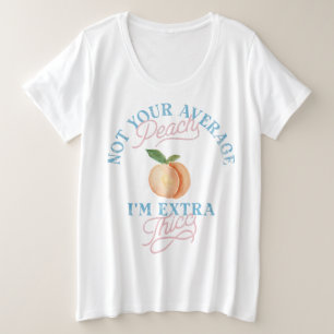 Humor Sassy Peach Body Positive Vintage