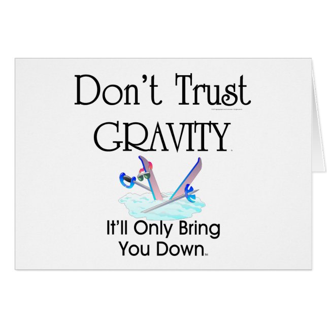 Humor SUPERIOR del esquí (Anverso (Horizontal))