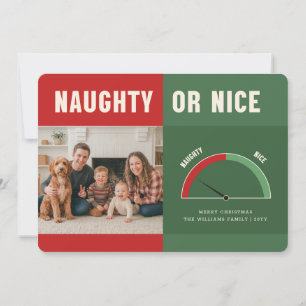 Humor Travieso o Bueno Navidad Divertida en Famili
