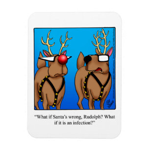 Humor y regalo de imán para Navidades divertidos