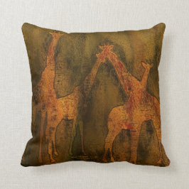 Humores de África - almohada del diseñador del