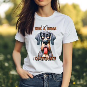 Humorística: La graciosa camiseta tipográfica de p