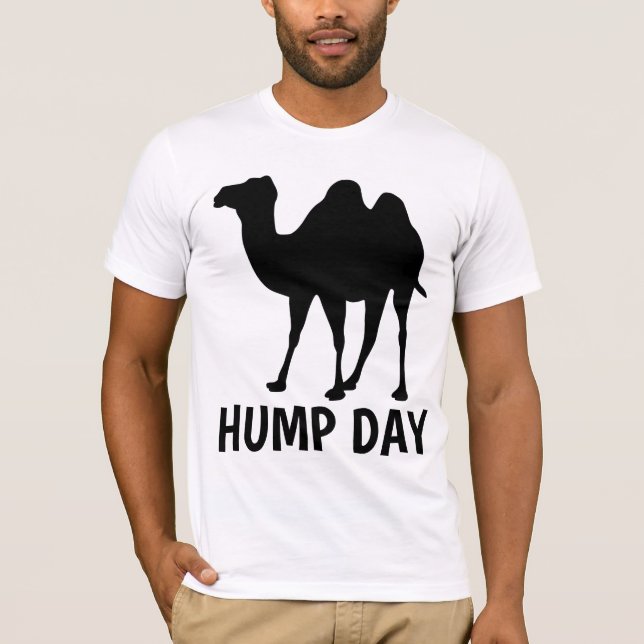 HUMP DAY, camisetas de camello (Anverso)