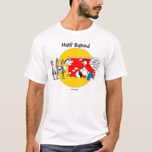 Humpty divertido Dumpty agrietado - camiseta