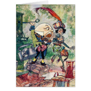 Humpty Dumpty en el país de las maravillas