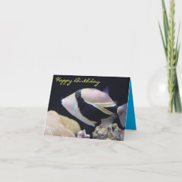 Humuhumunukunukuāpuauna tarjeta de cumpleaños