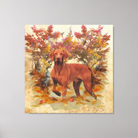 Húngaro Vizsla Cojín decorativo de arte Glass Coas