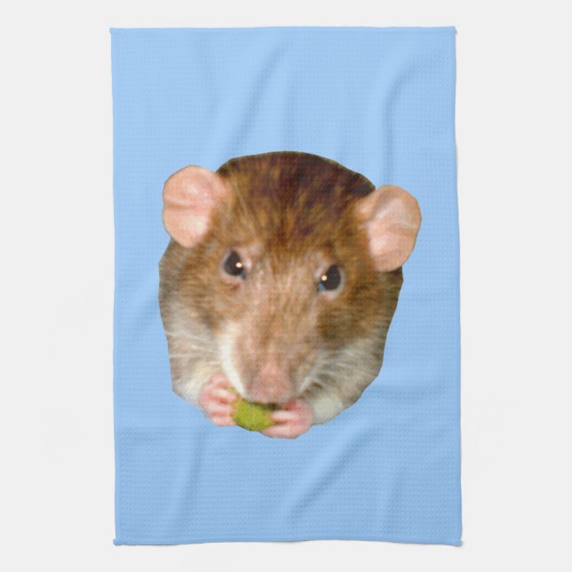 Hungry Rat Kitchel Toalla (Vertical)