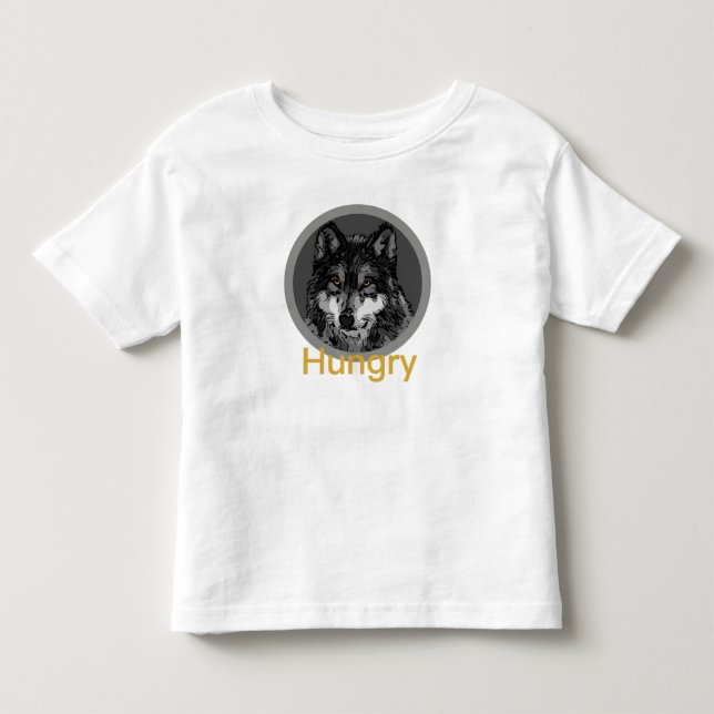 Hungry - Toddler Fine Jersey T-Shirt  (Anverso)