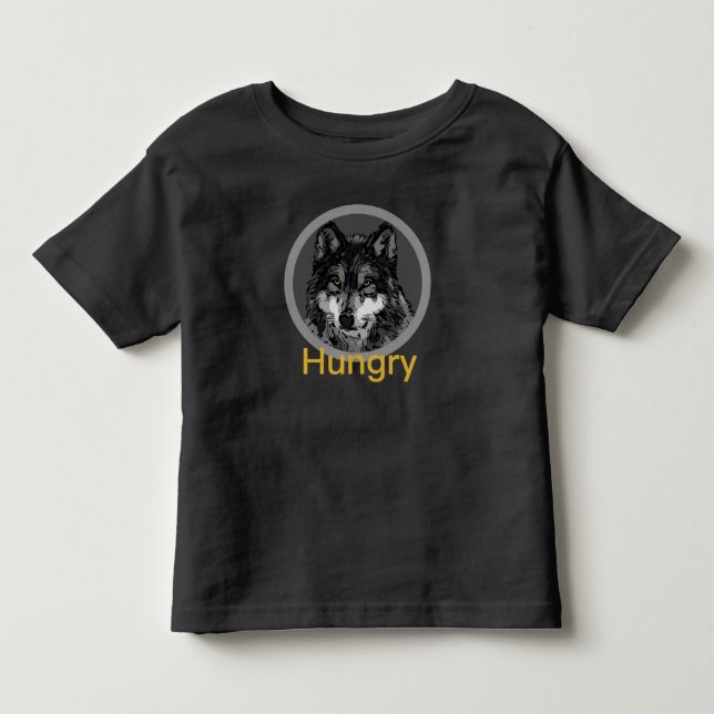 Hungry - Toddler Fine Jersey T-Shirt  (Anverso)