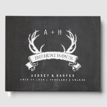 Hunt ha terminado el libro de invitados Boda perso