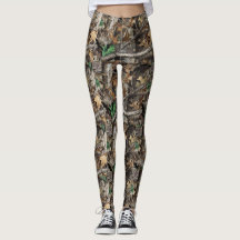 Hunters Forest Tree Camo #1 Leggings