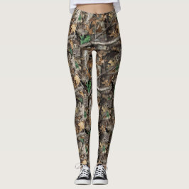 Hunters Forest Tree Camo #1 Leggings