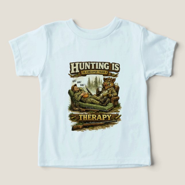 Hunting Is Cheaper Than Therapy (Diseño delantero )