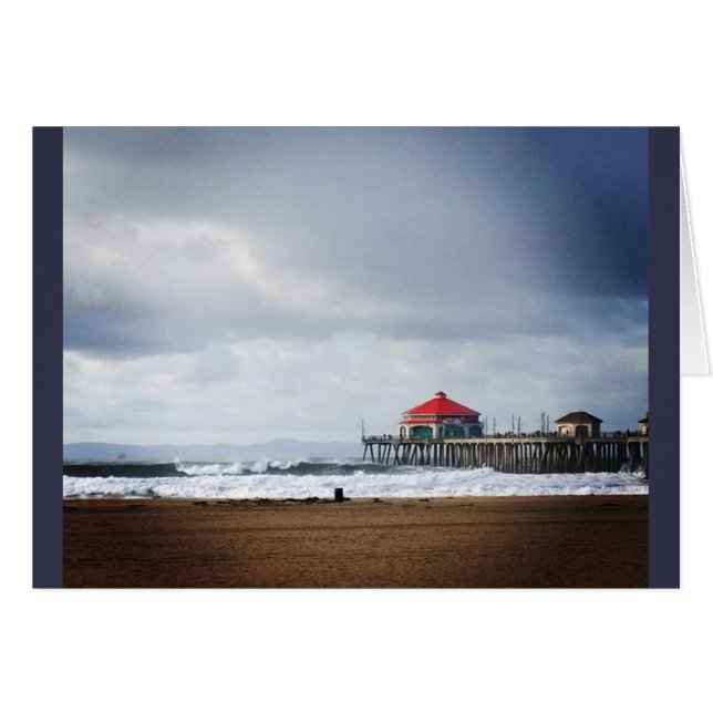 Huntington Beach Pier, CA (Anverso (Horizontal))