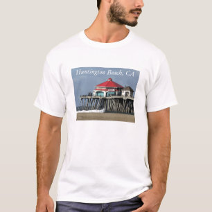 Huntington Beach Pier - Camiseta Diner View