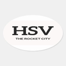 Huntsville IATA Pegatina 1