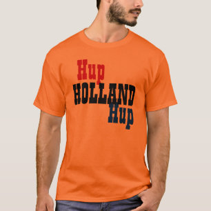 Hup camiseta anaranjada de Holanda Hup