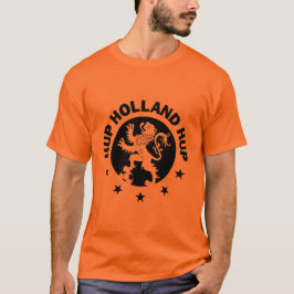 ¡Hup camiseta de Holanda - león holandés negro del