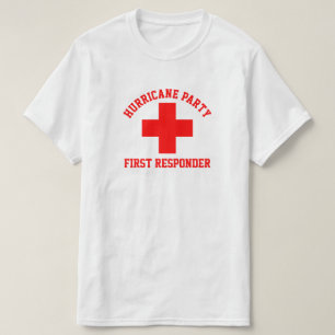 Huracán Fiesta Primer Responder Camiseta