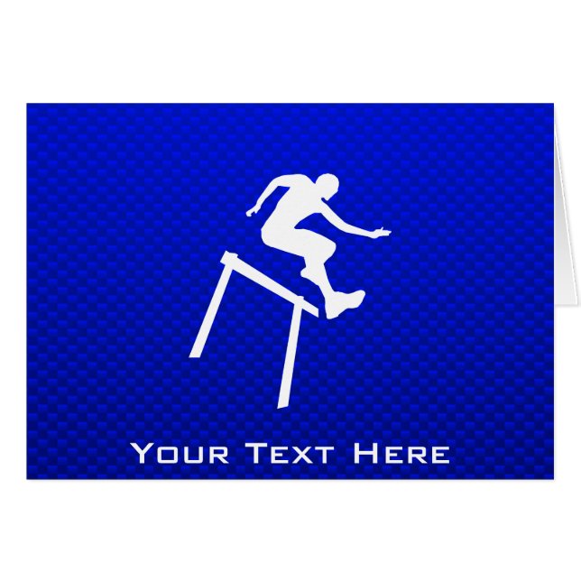 Hurdler azul (Anverso (Horizontal))