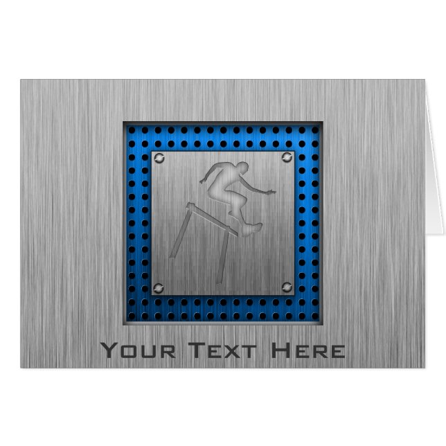 Hurdler de apariencia Metalizado cepillado (Anverso (Horizontal))